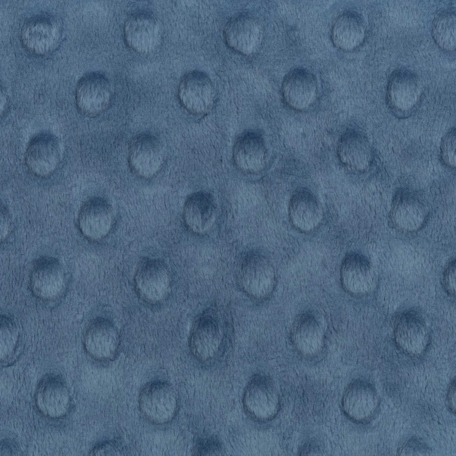 1/2 Yard - Minky Cuddle Denim Dimple Dot Cuddle Solid