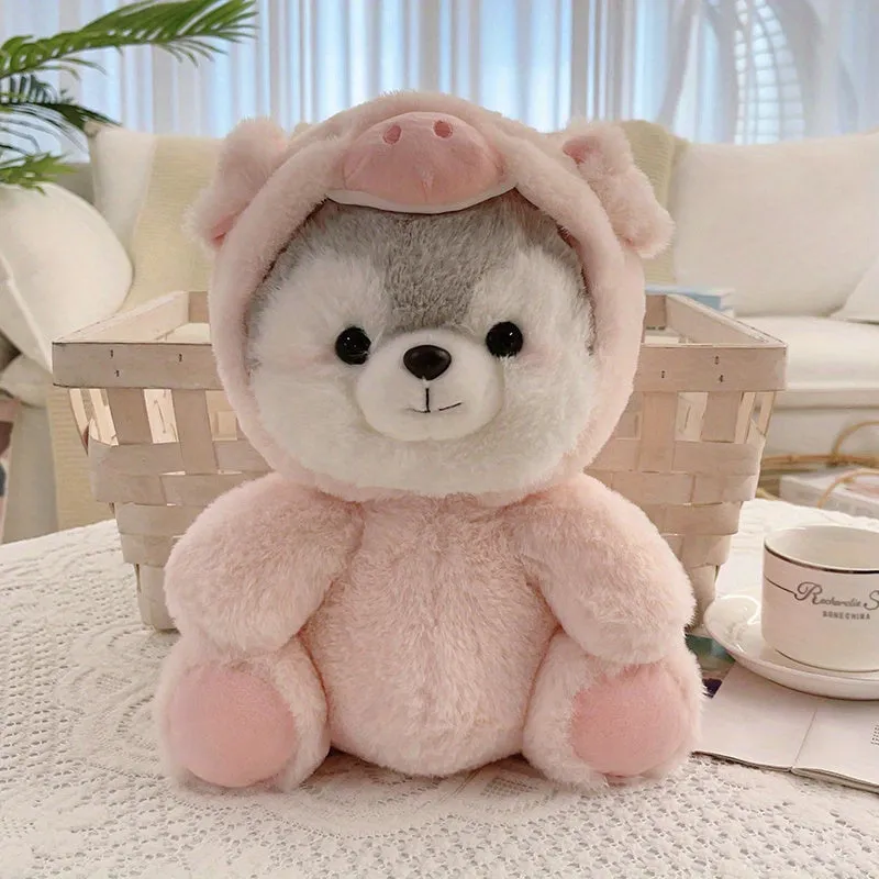 Adorable 20cm Cartoon Animal Plush Toys Koala Pig Fox Dinosaur