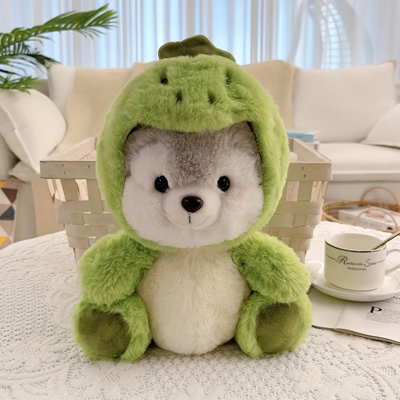 Adorable 20cm Cartoon Animal Plush Toys Koala Pig Fox Dinosaur