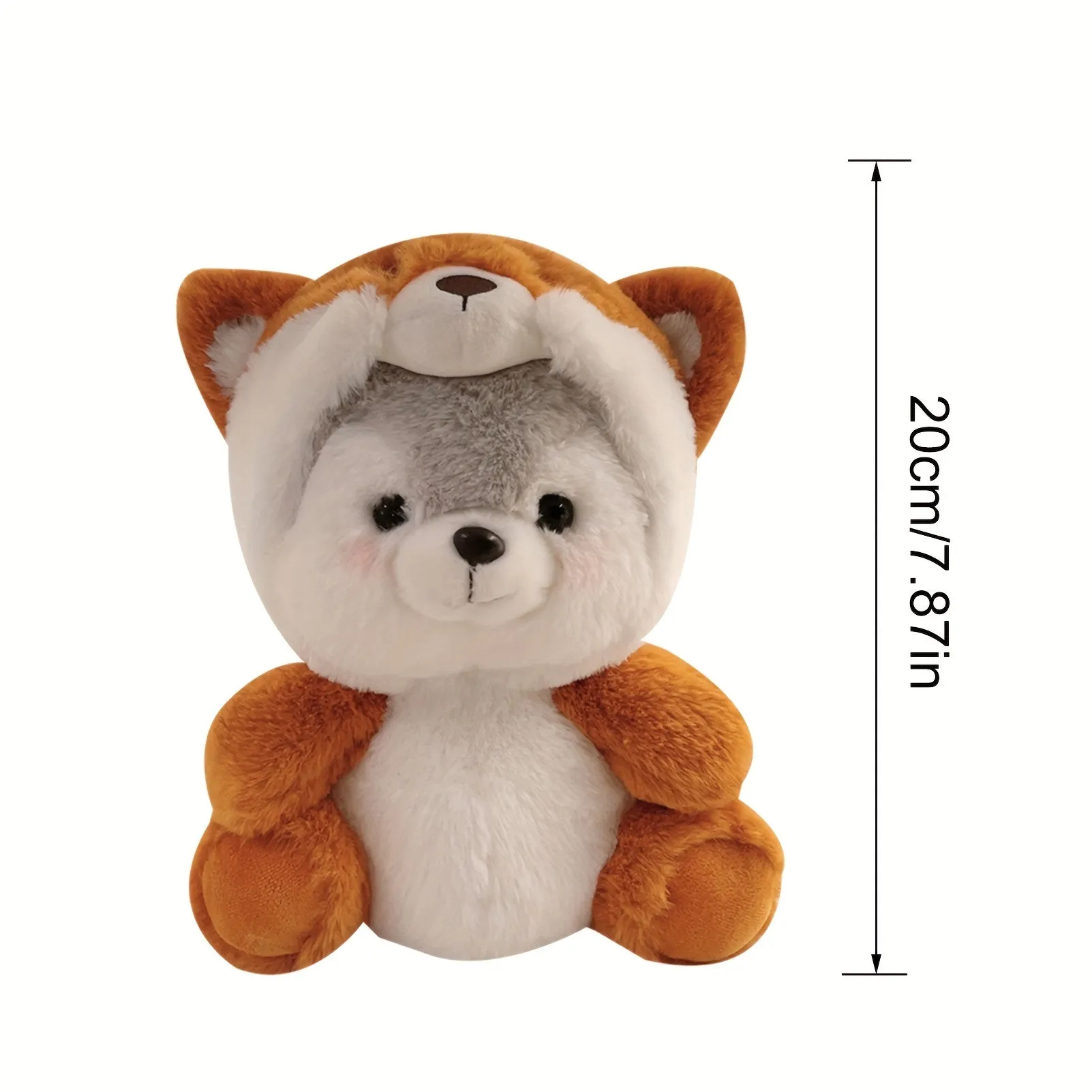 Adorable 20cm Cartoon Animal Plush Toys Koala Pig Fox Dinosaur