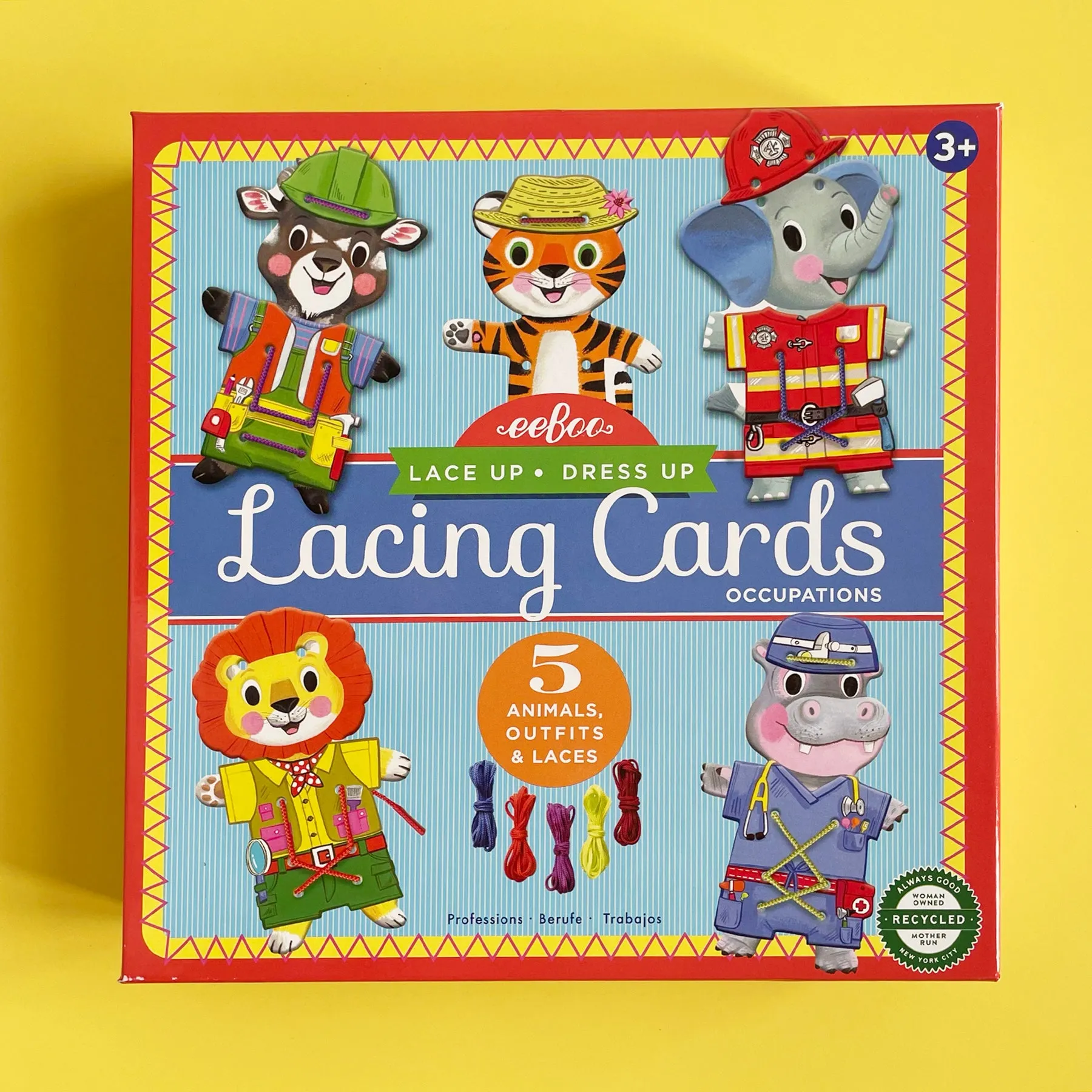 Animal Lacing Cards