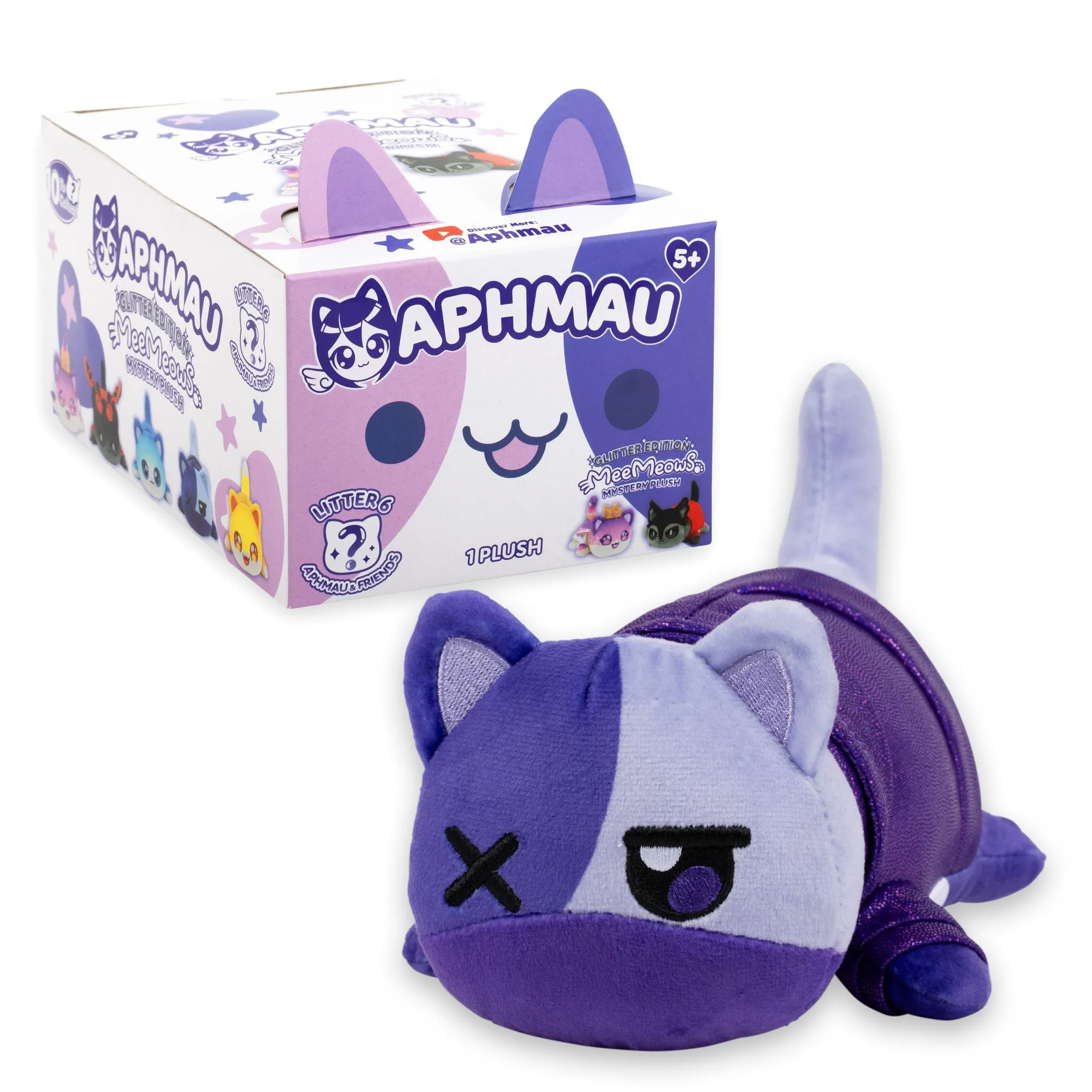 Aphmau MeeMeows Glitter Edition S6 Mystery 6 Inch Plush