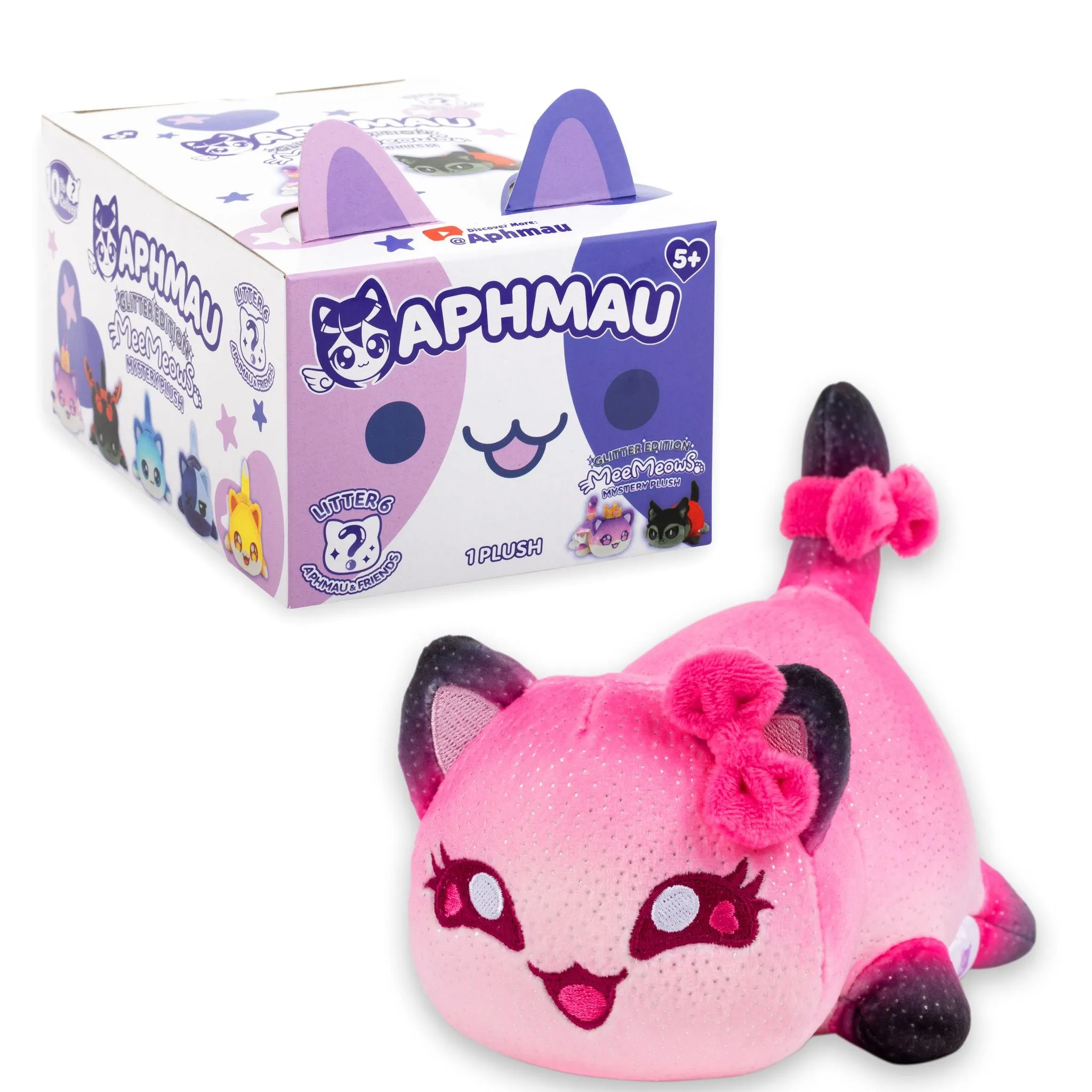 Aphmau MeeMeows Glitter Edition S6 Mystery 6 Inch Plush