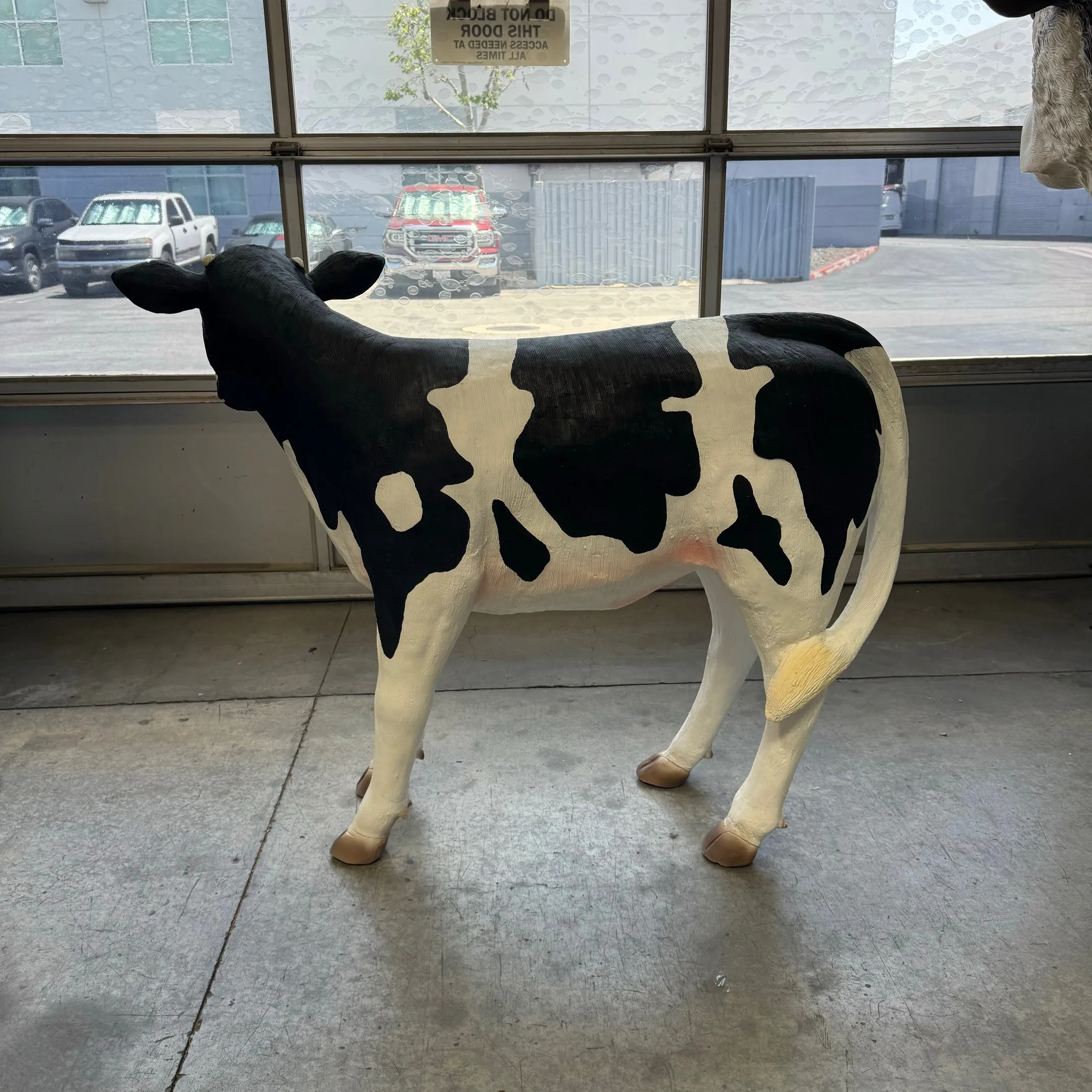 Baby Calf Life Size Statue