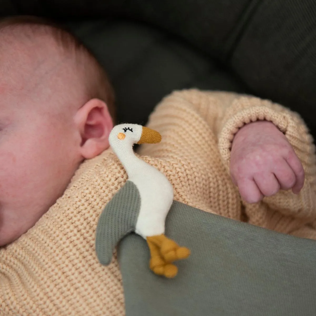 Baby Comforter - Heron