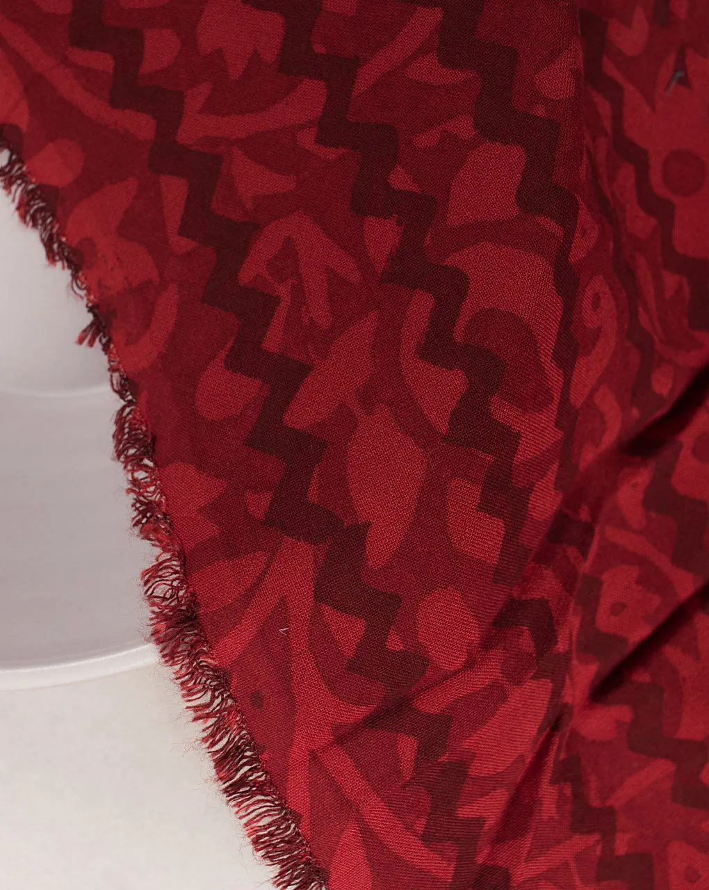 Bagh Print Hand Block Rayon Fabric