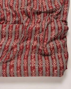 Bagh Print Hand Block Rayon Fabric