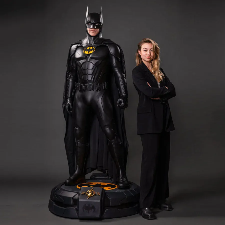 Batman Michael Keaton Life Size Statue From The Flash