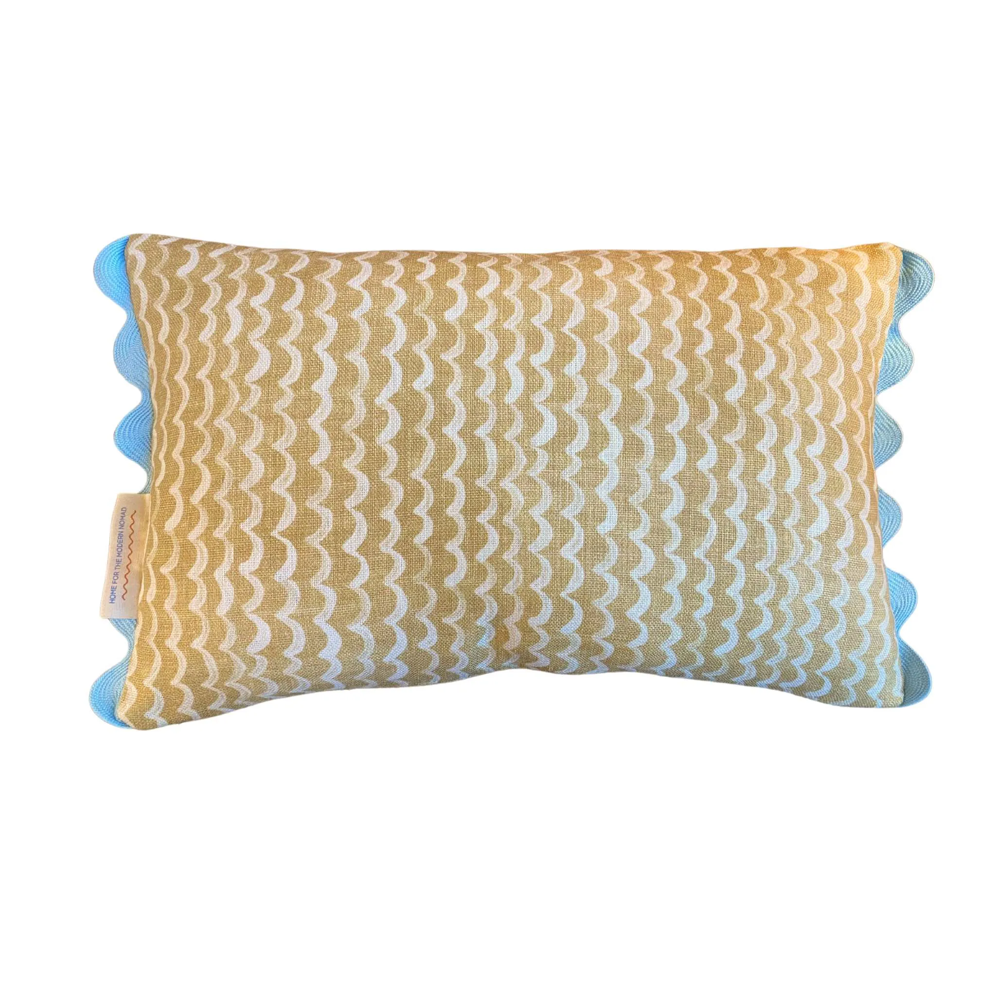 Belle Vie Oblong Cushion Gold