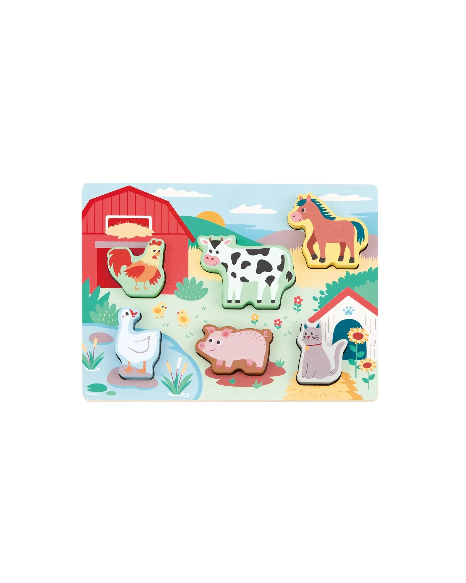 Bello Touch and Feel Farm Puzzle