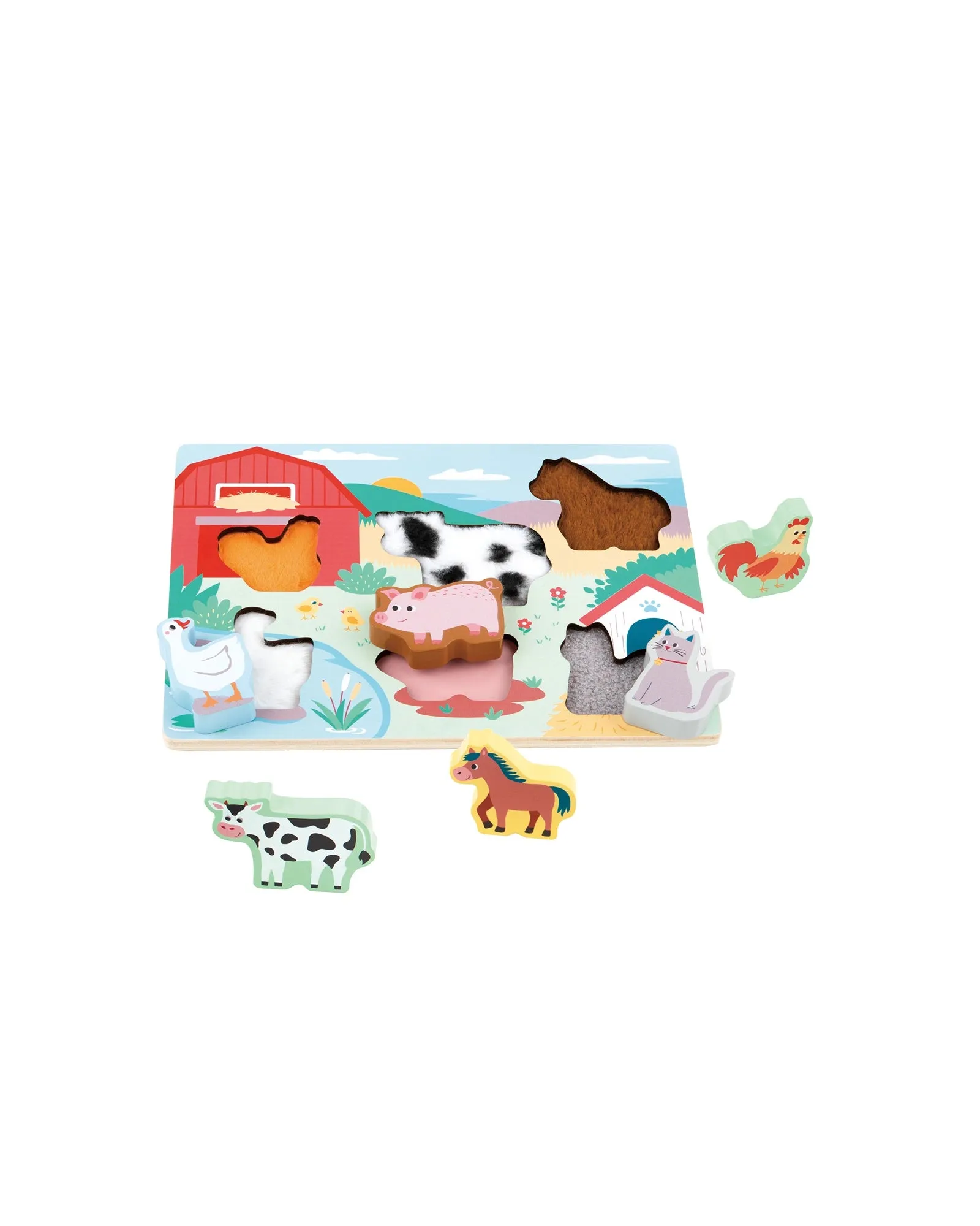 Bello Touch and Feel Farm Puzzle