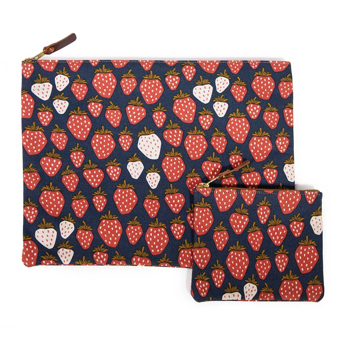 Berry Print Laptop Sleeve/ Carryall Large