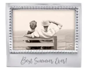 Best Summer Ever Beaded 4x6 Photo Frame