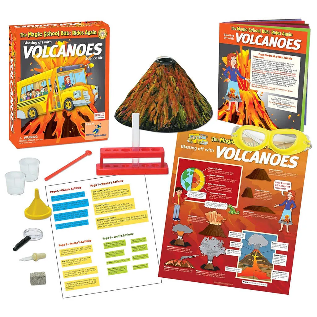 Blasting Off With Erupting Volcanoes