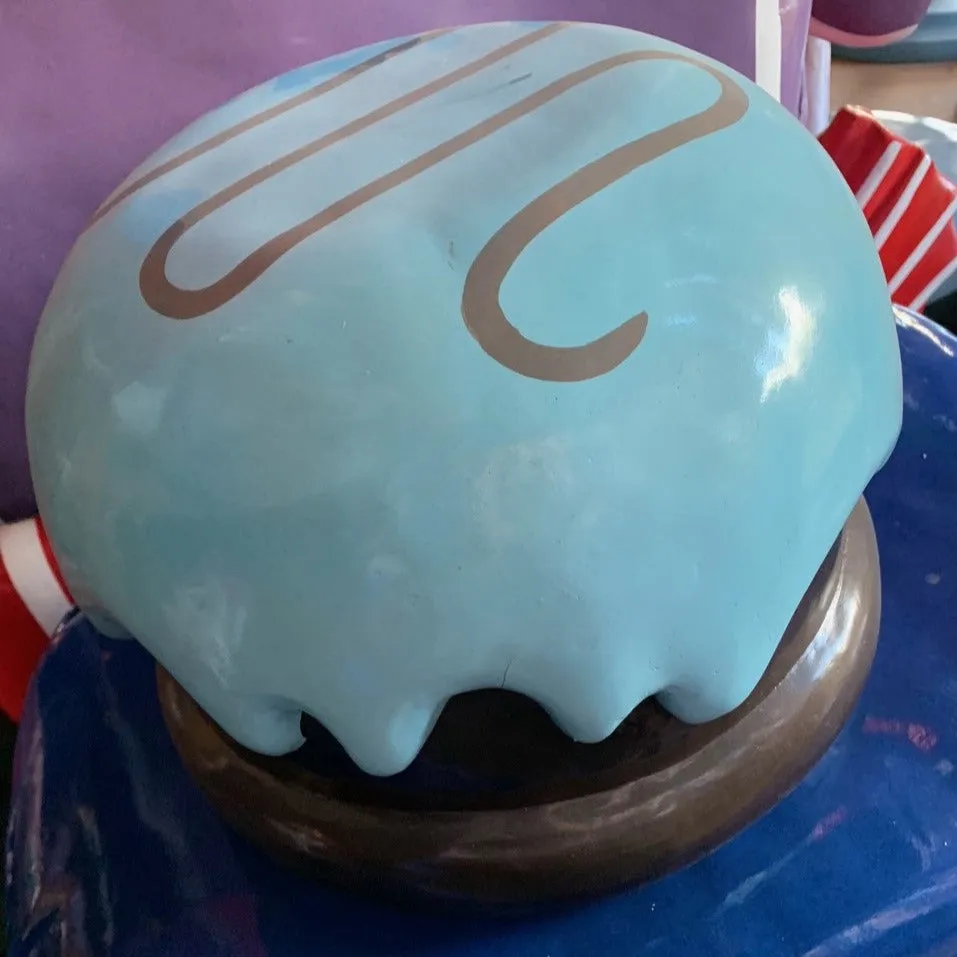 Blue Mallow Chocolate Truffle Over Sized Statue