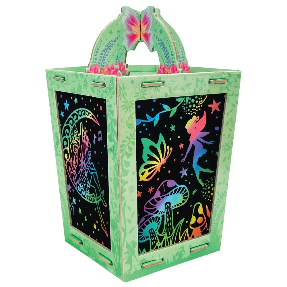 Box CanDIY Totally Twilight Scratch Art Fairy Lantern Kit