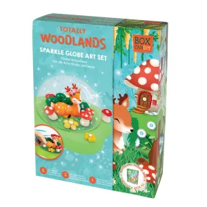 Box CanDIY Totally Woodlands Sparkle Globe Art Kit