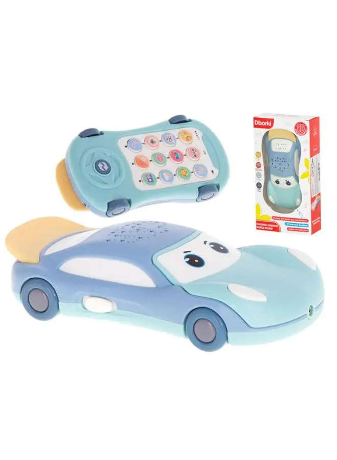 Car-Shaped Learning Mobile Phone for Toddlers of age 18M  with Star Projection