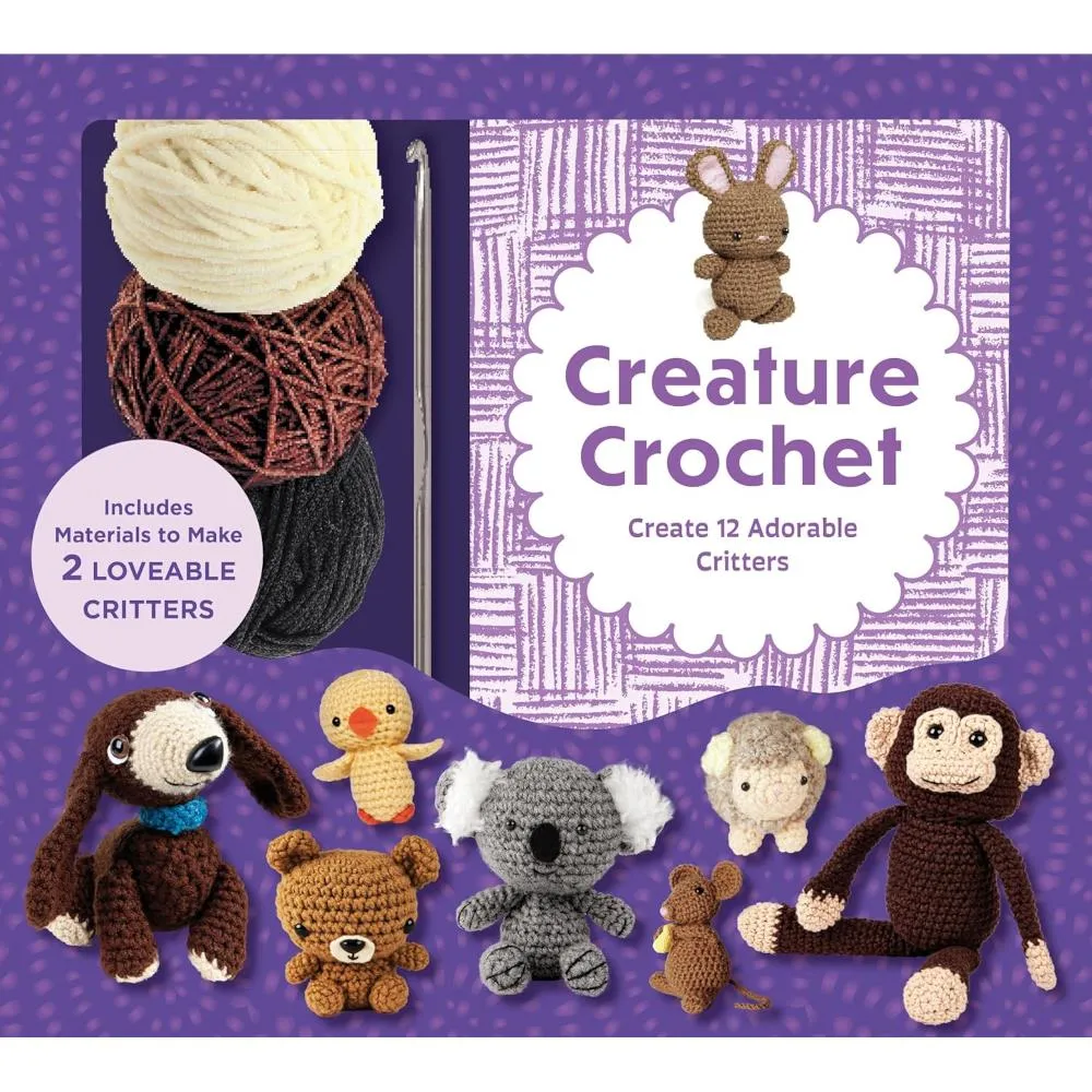 Chartwell Books Creature Crochet Kit