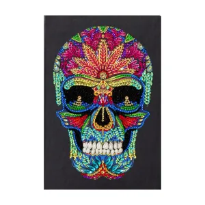 Craft Buddy DIY Crystal Art Skull Notebook Kit