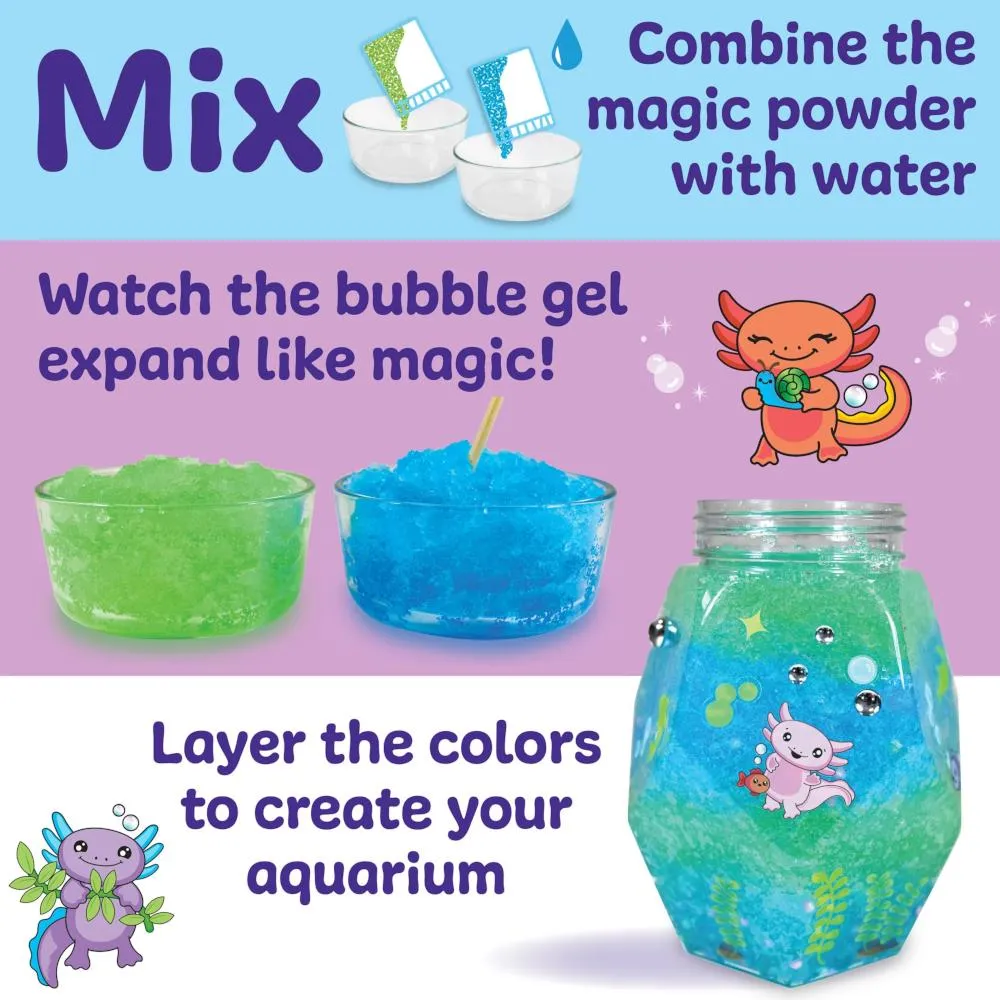 Creativity for Kids Glowing Axolotl Aquarium