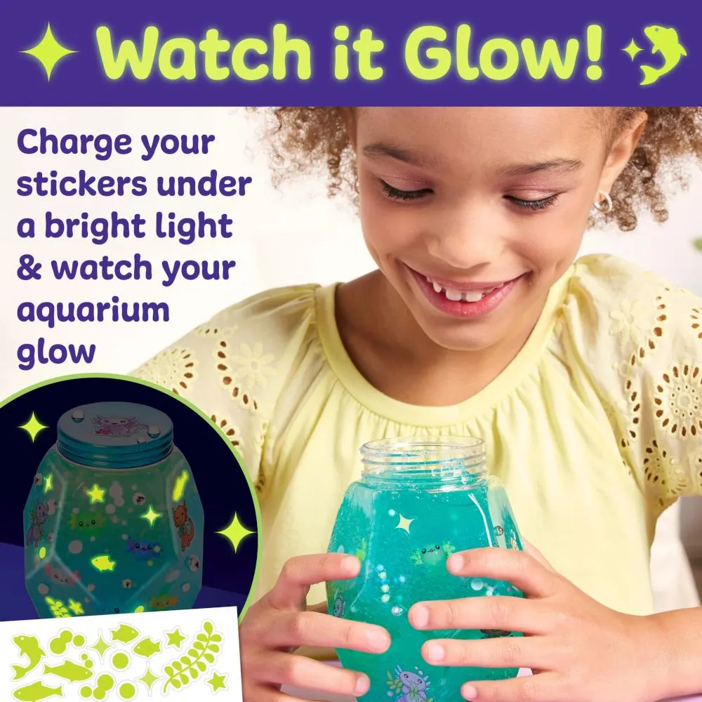 Creativity for Kids Glowing Axolotl Aquarium