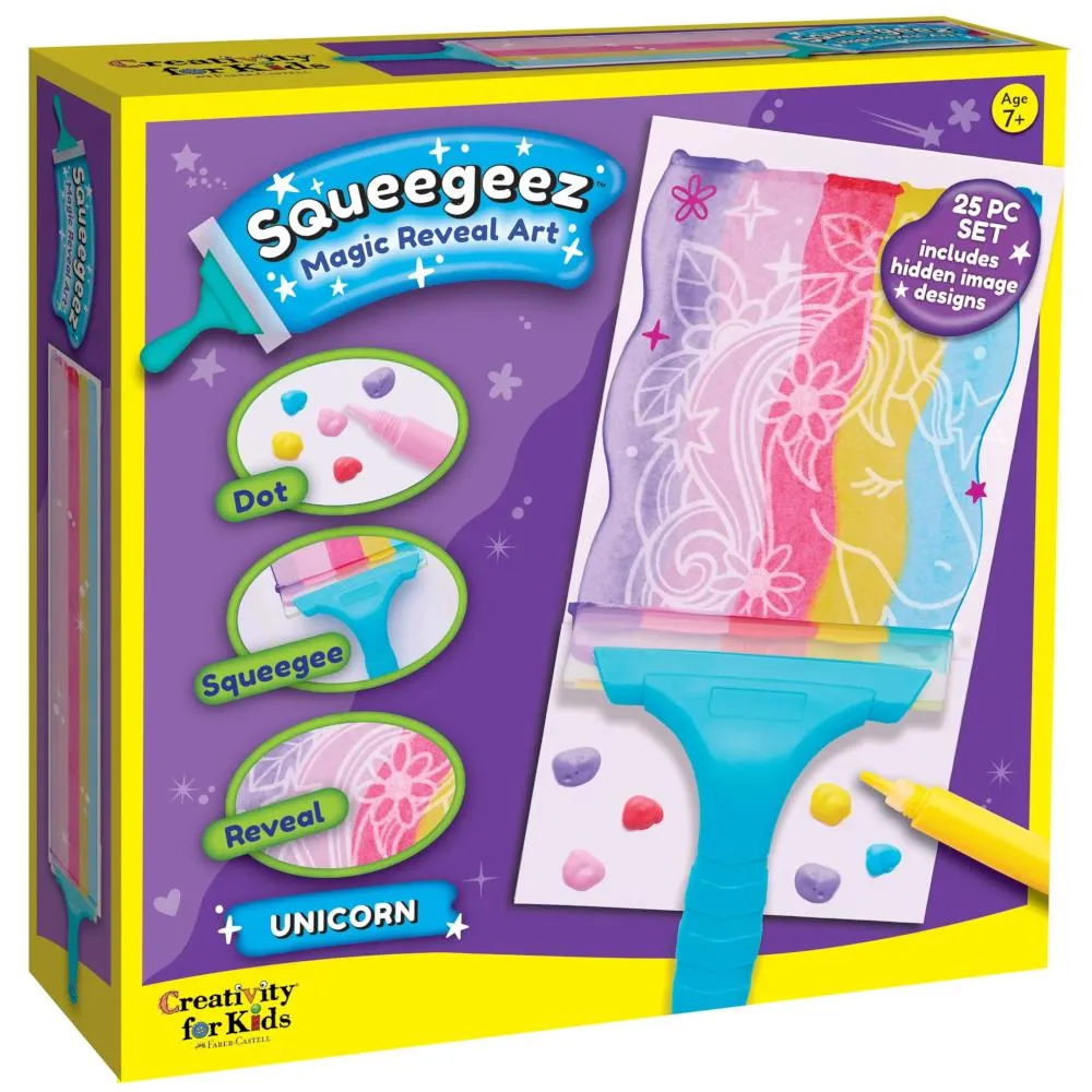 Creativity for Kids Squeegeez Magic Reveal Art Unicorn