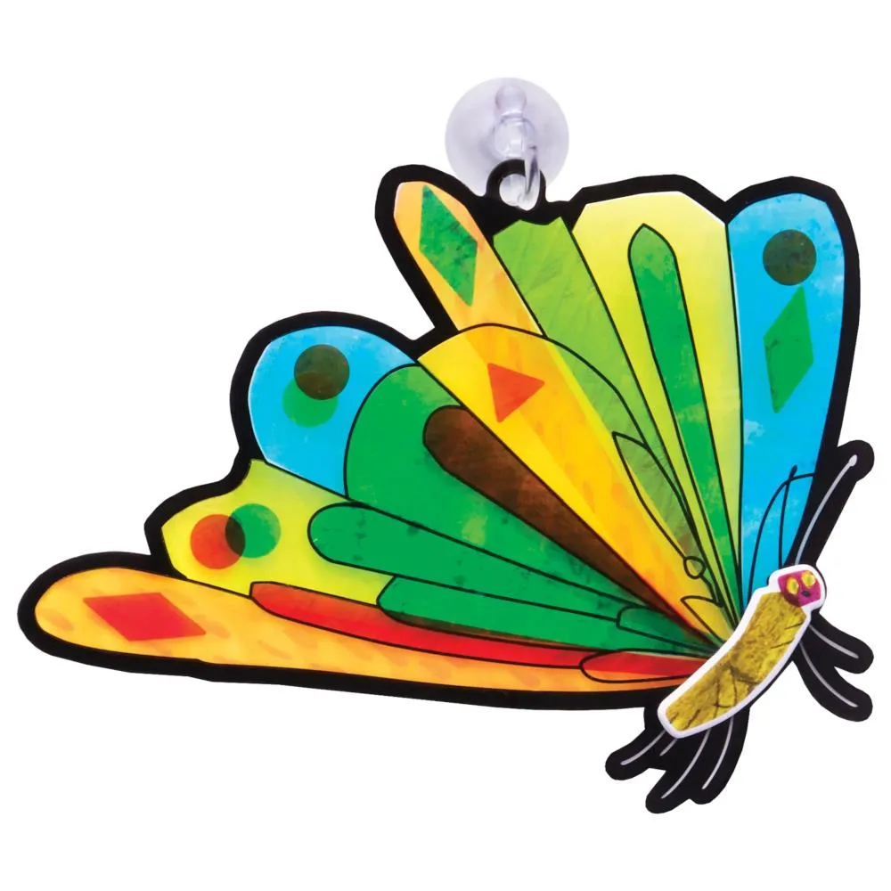 Creativity for Kids The Very Hungry Caterpillar Sticker Suncatchers