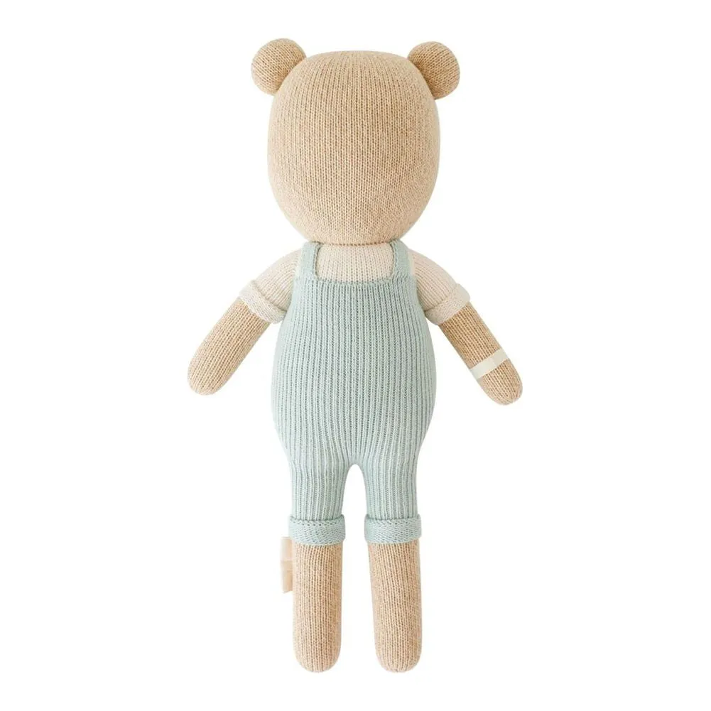 Cuddle Kind Hand Knit Doll - Charlie the Honey Bear (13 in)