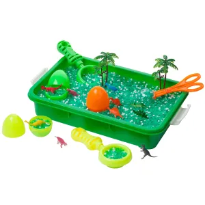 Dinosaur Water Beads Play Set - Sensory Toys for Kids with 16 oz of Water Beads, Water