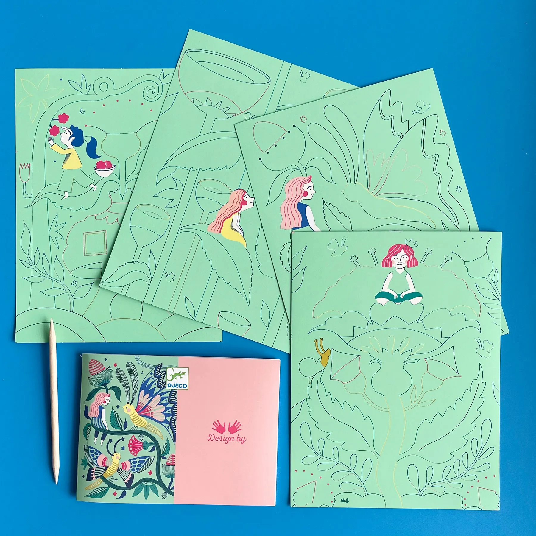 Fairy Friends Scratch Cards