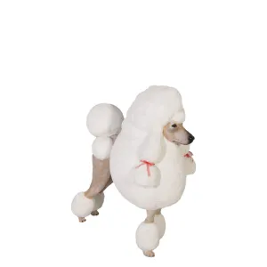 French Poodle Life Size Statue