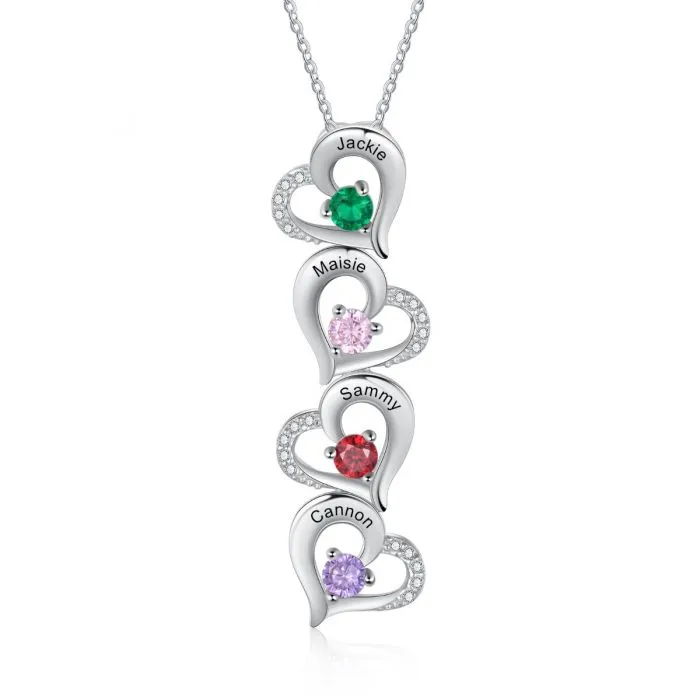 Heart Pendant Necklace- Special Valentines Day Gifts For Girlfriend