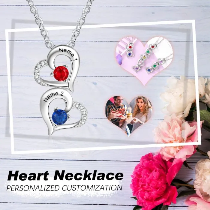 Heart Pendant Necklace- Special Valentines Day Gifts For Girlfriend