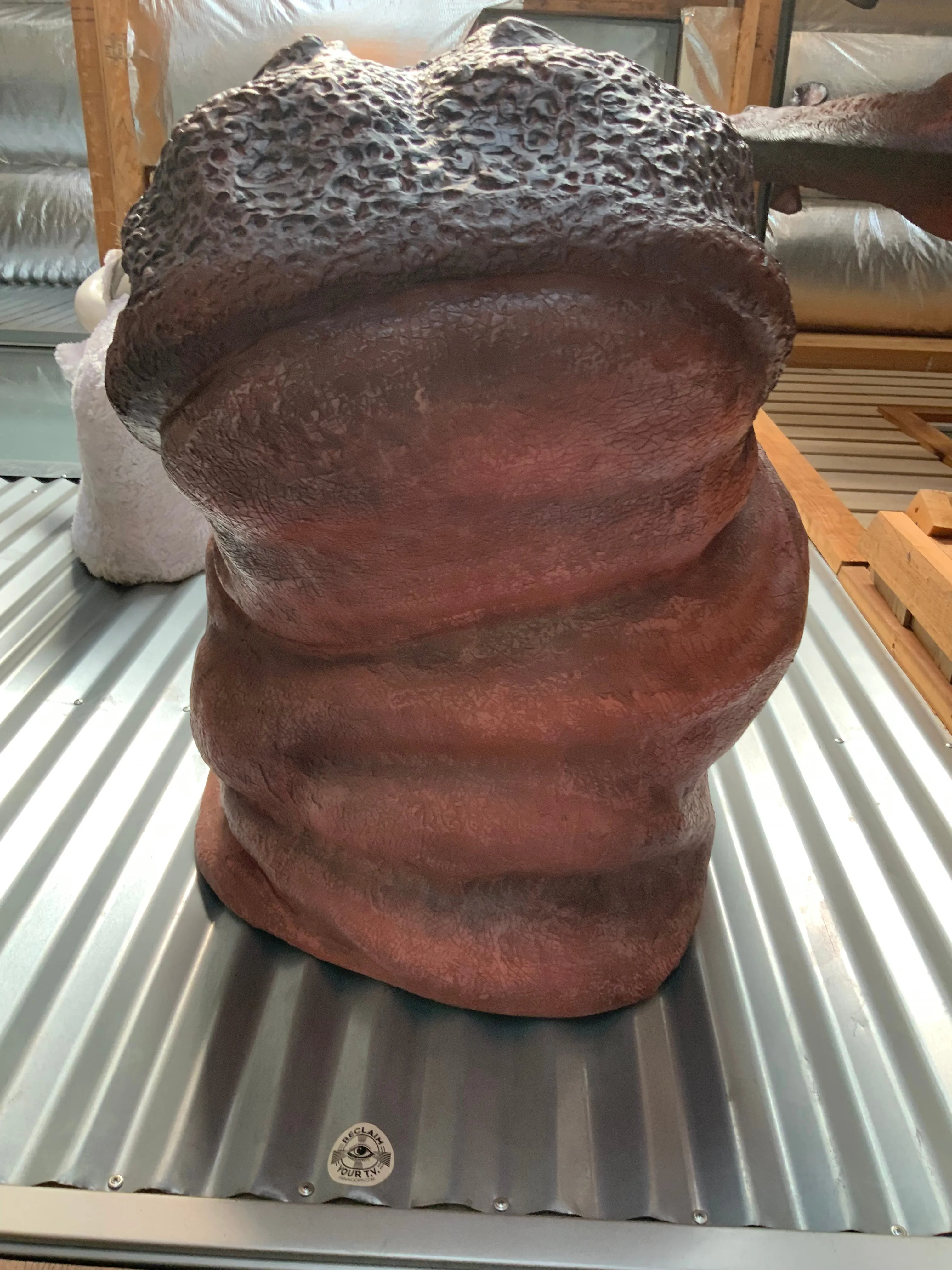 Hippo Head Life Size Statue