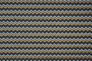 Indian Print Zig Zag Zoe Black