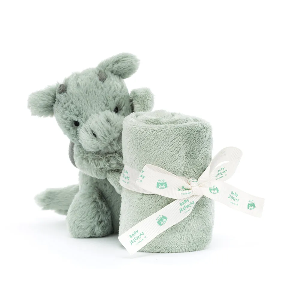 Jellycat Cuddle Bashful Dragon Cuddle Cloth