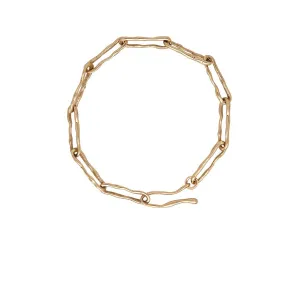 Julie Cohn Bronze Preza Chain Link Bracelet