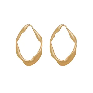 Julie Cohn Bronze Renaissance Hoop Earring