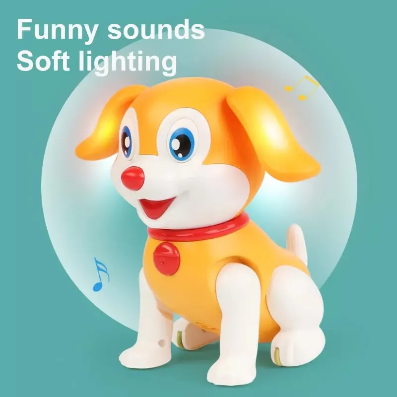 KAVANA Baby Toys Crawling Dog Toy for Kids Infant Toddlers Tummy Time Dancing Musical Moving Toys for Babies Boys Girl Birthday Gift - Rechargeable