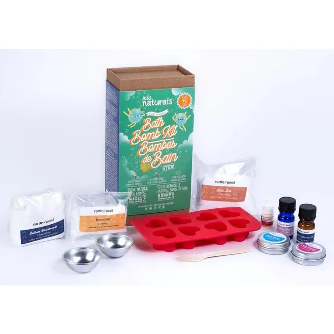 Kiss Naturals DIY Bath Bomb Kit for Kids