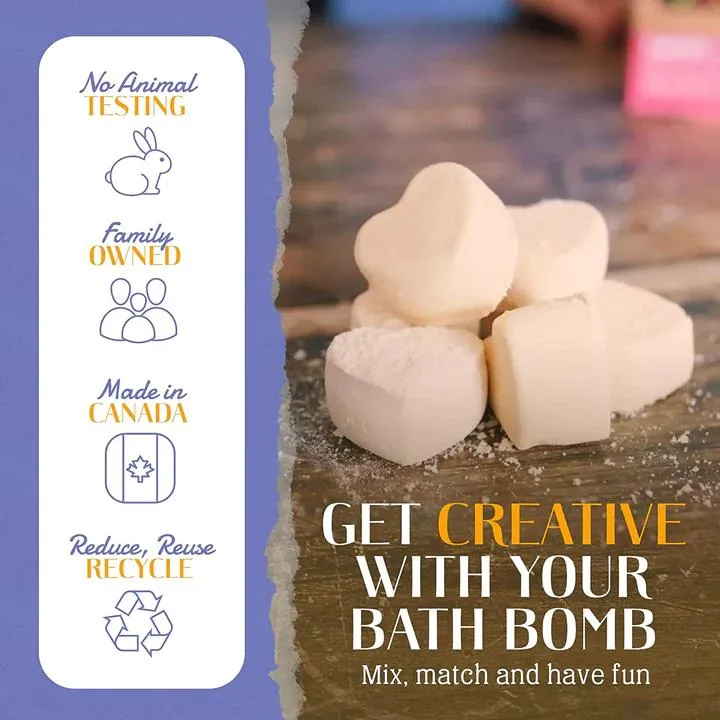 Kiss Naturals DIY Bath Bomb Kit for Kids