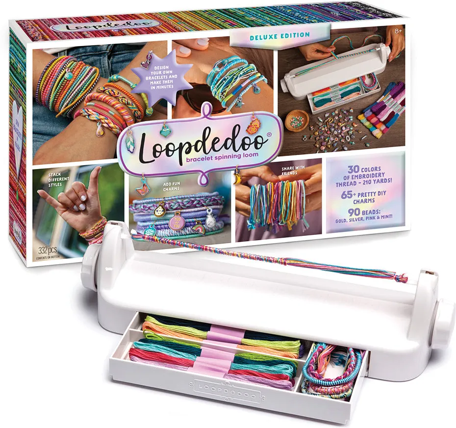 Loopdedoo Bracelet Spinning Loom Kit Deluxe