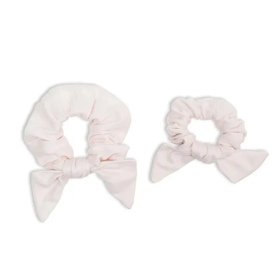 Lulujo Pink Mommy   Me Scrunchies