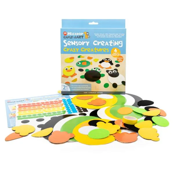 Micador Early stART Sensory Creating Set - Crazy Creatures