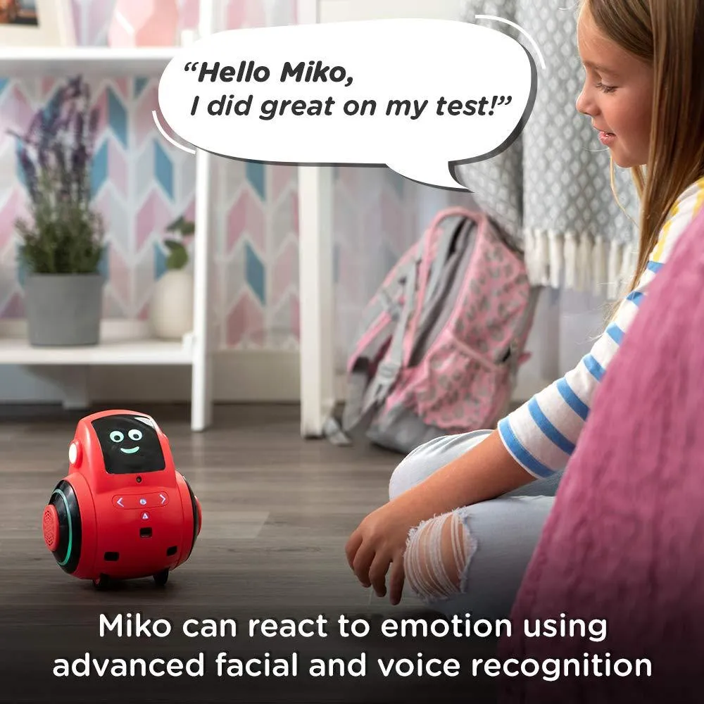 Miko My Companion Emotix Miko 2, Advanced Personal Robot for Kids, Goblin Green