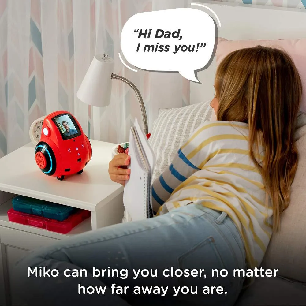 Miko My Companion Emotix Miko 2, Advanced Personal Robot for Kids, Goblin Green