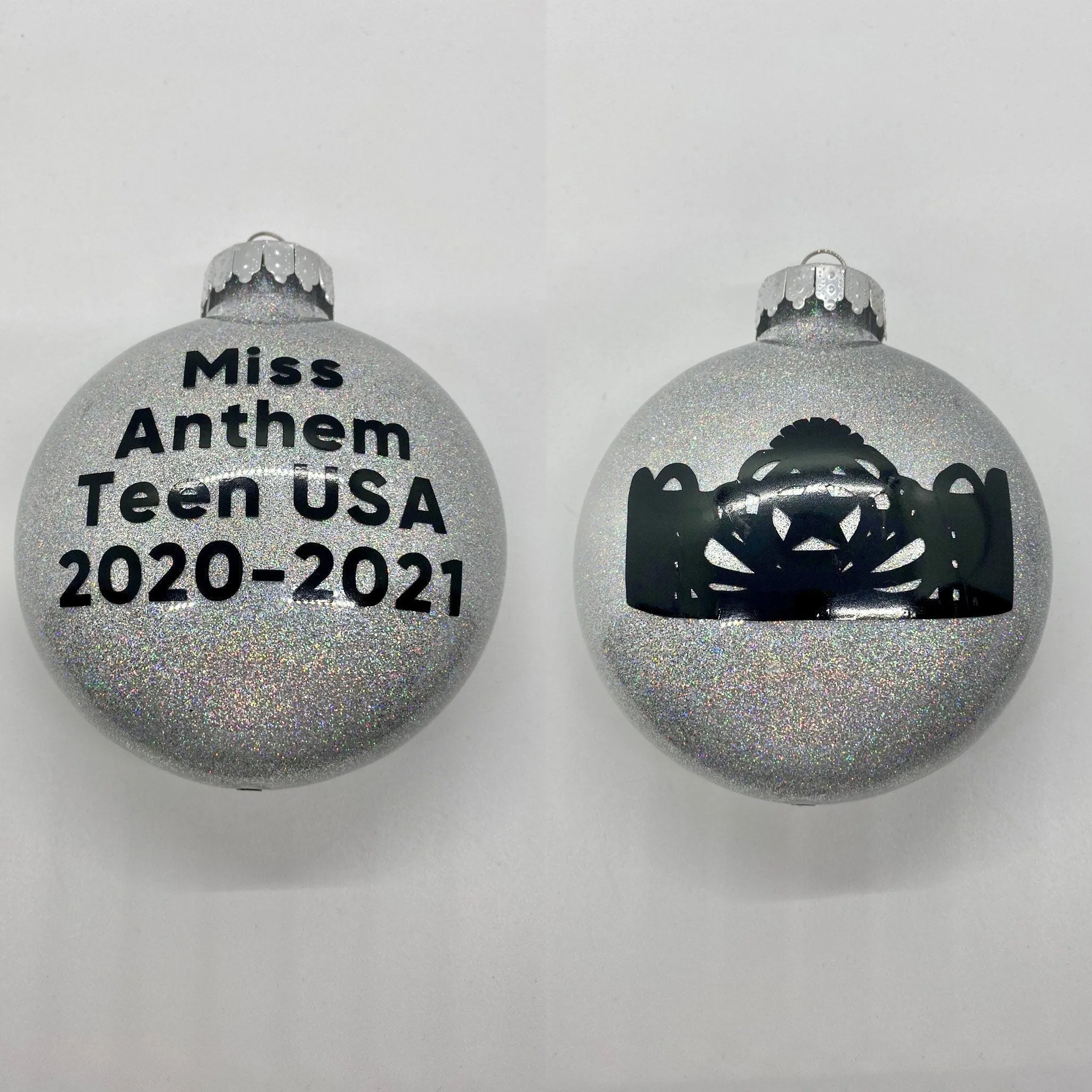 Miss USA Title Christmas Ornament