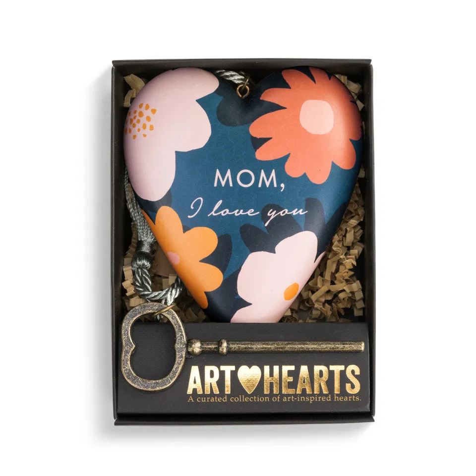 Mom Art Hearts