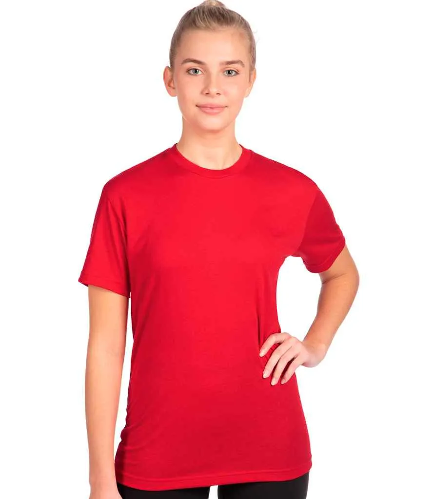 Next Level Apparel Tri-Blend Crew Neck T-Shirt | Vintage Red